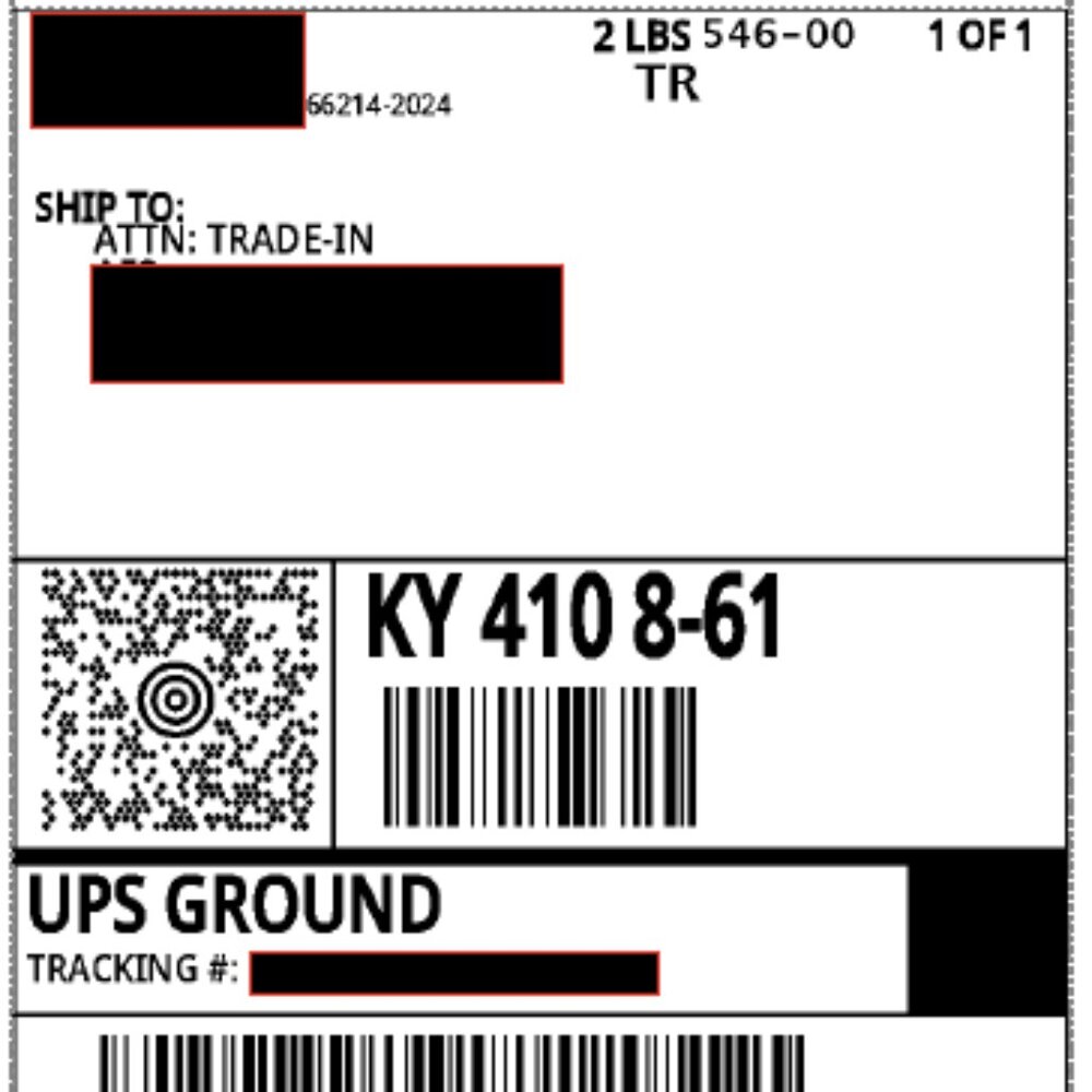 Overweight Shipping Label - Picture 1 of 1